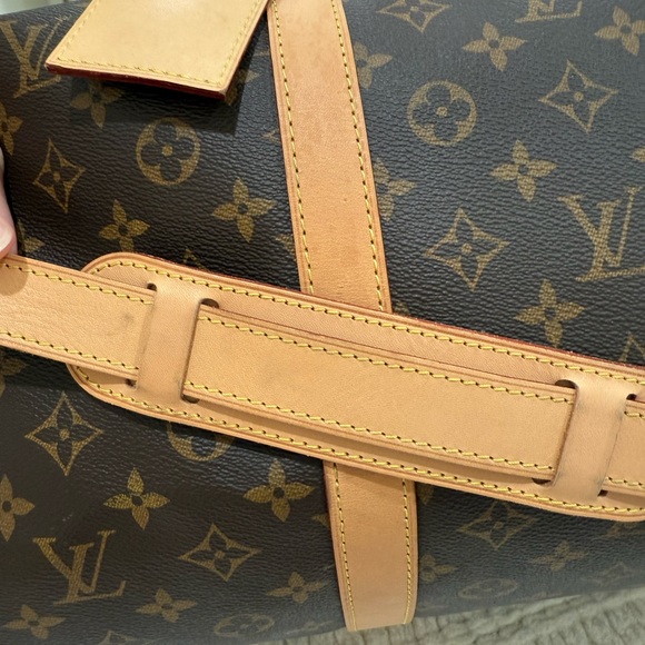AUTHENTIC Louis Vuitton Keepall 60 Bandoulière Monogram Canvas - Picture 5 of 12
